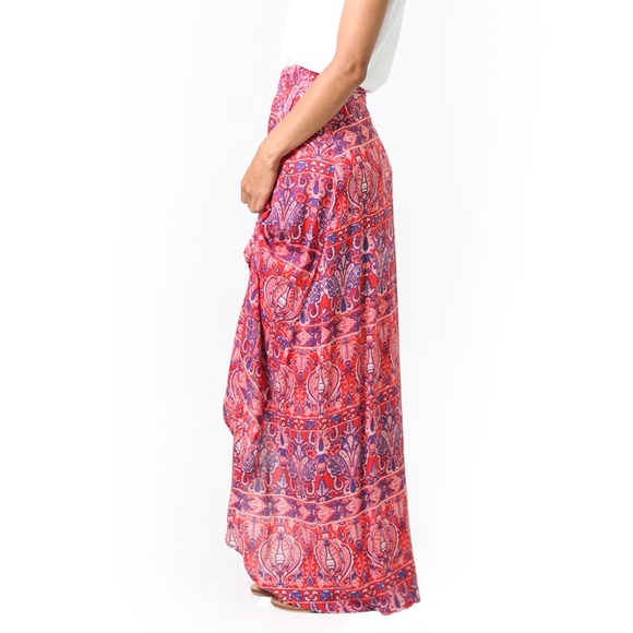 Bamboo Blonde Praline Wrap Skirt NWOT - Picture 2 of 3